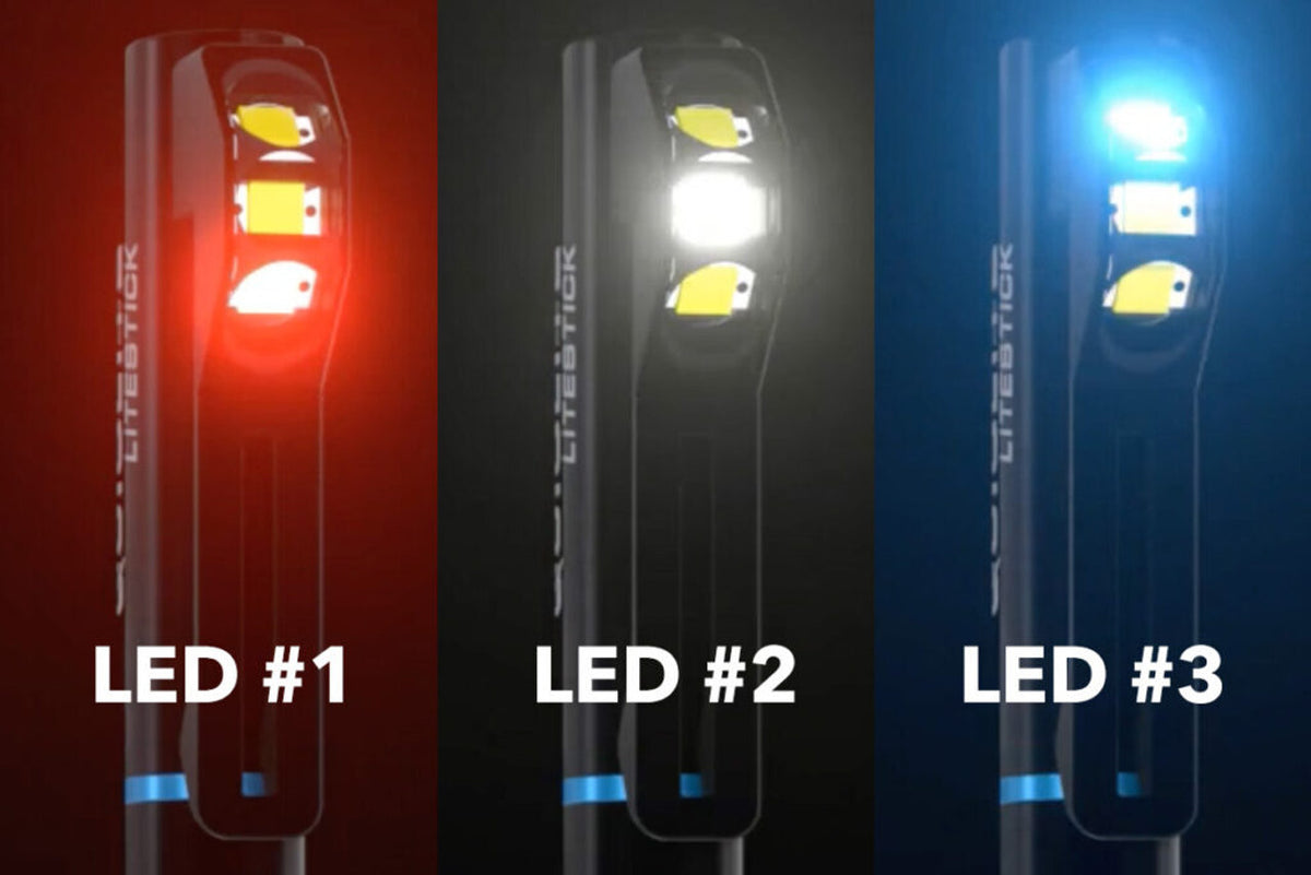 Rechargeable Programmable Clip-On Pocket Light for First Responders