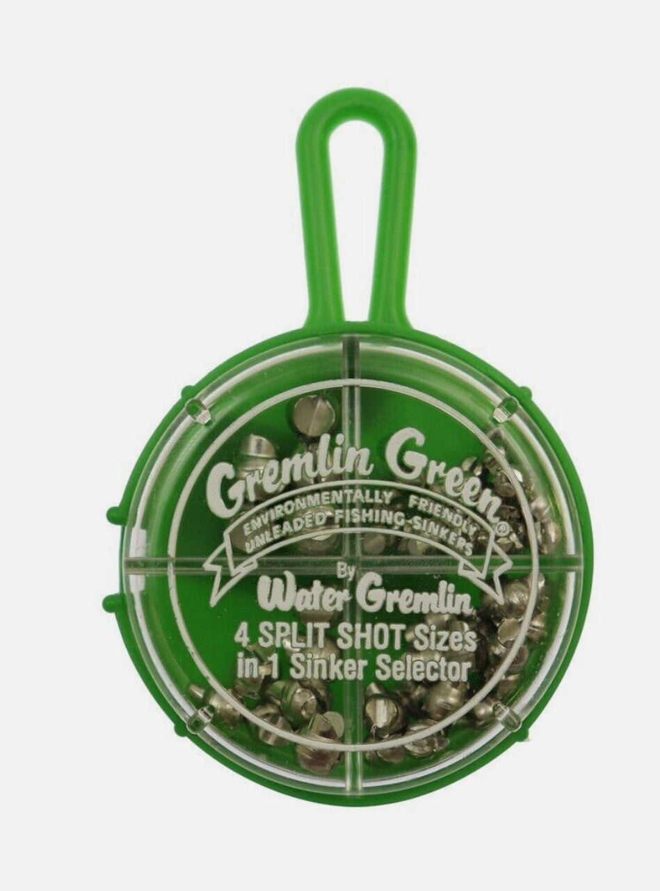 Water Gremlin Z700-R Split Shot Weights - 78pc Pack for Fishing Tackle
