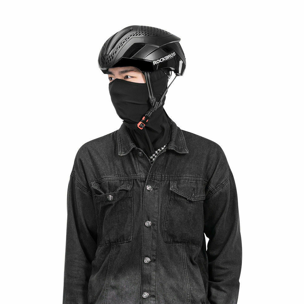 Ice Silk Face Mask Headgear for Outdoor Sports Cycling Fishing UV Protection