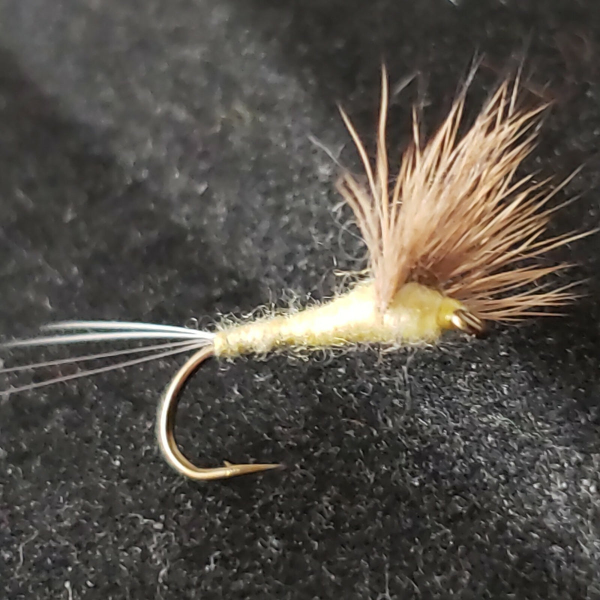 Fly Fishing Flies Size 14 Assorted Dun Sulphur Dry Flies - Custom Tied