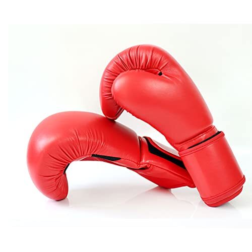Kids Boxing Gloves for Kickboxing Muay Thai MMA - Red