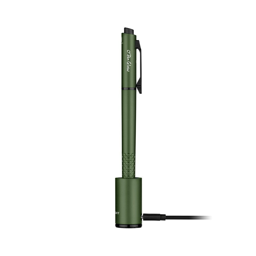 Rechargeable LED Penlight with Green Laser - 120 Lumens, Multi-Function EDC Tool