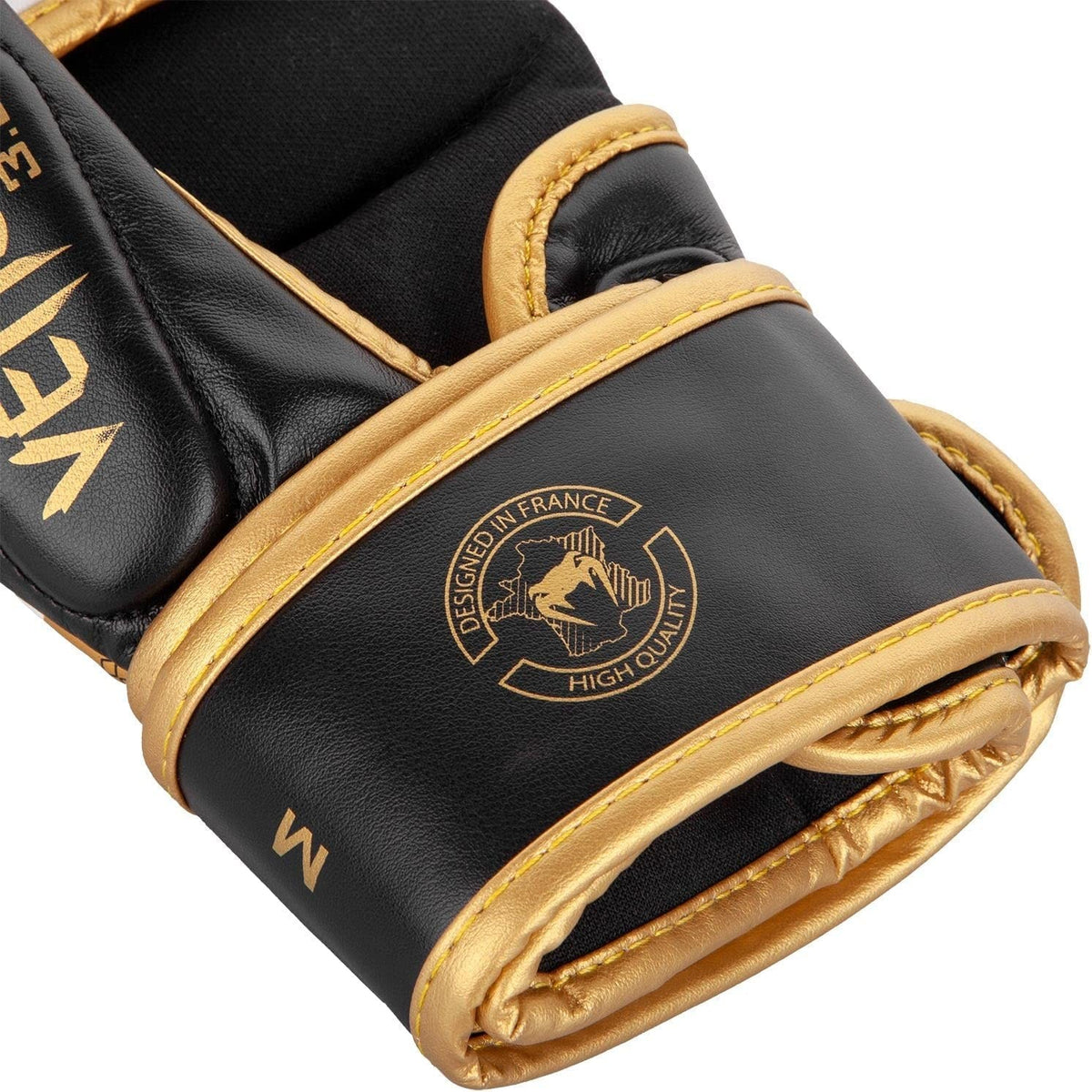 Venum Challenger 3.0 Sparring Gloves - White Black Gold - L/XL
