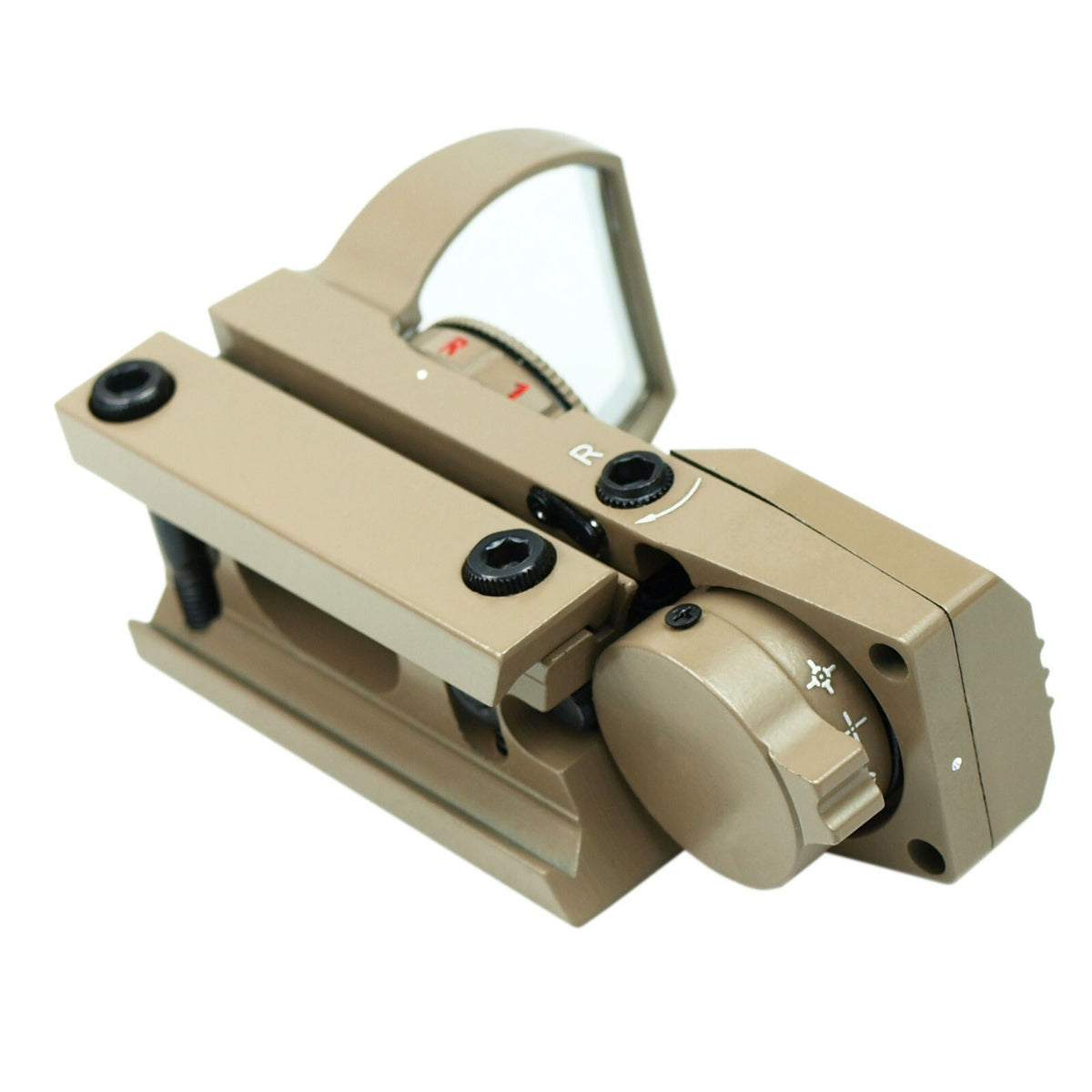 Tactical Holographic with Red/Green Dot & Rail Mount - Tan