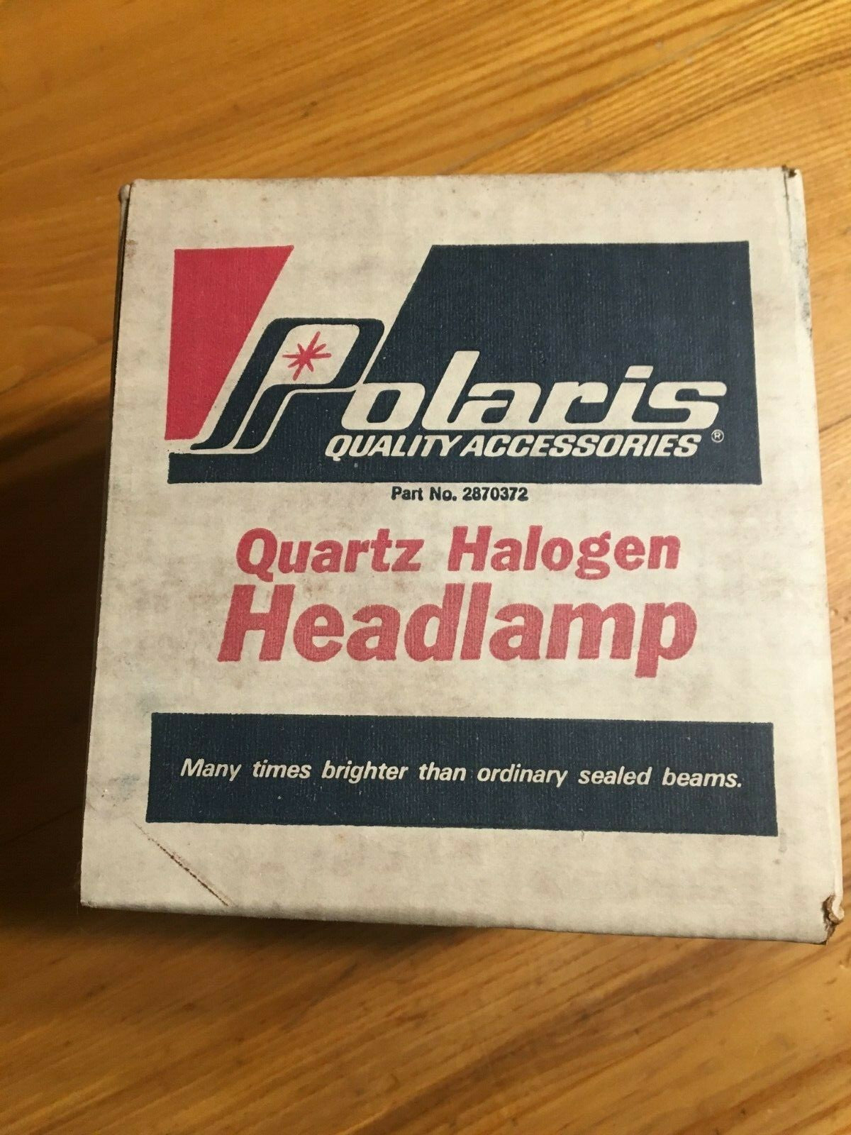 Vintage NOS 5 3/4-Inch Halogen Headlight for Classic Vehicles