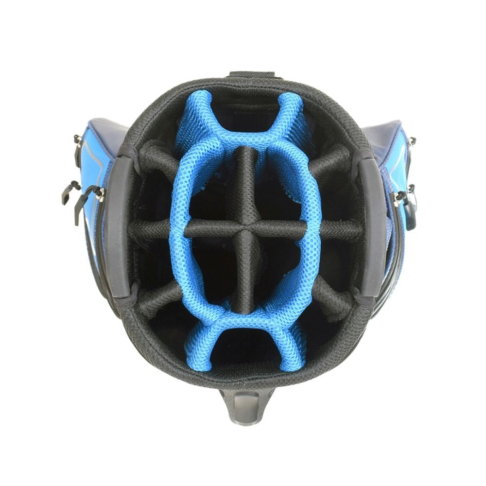 Lightweight Golf Cart Bag with 14-Way Divider and Multiple Pockets