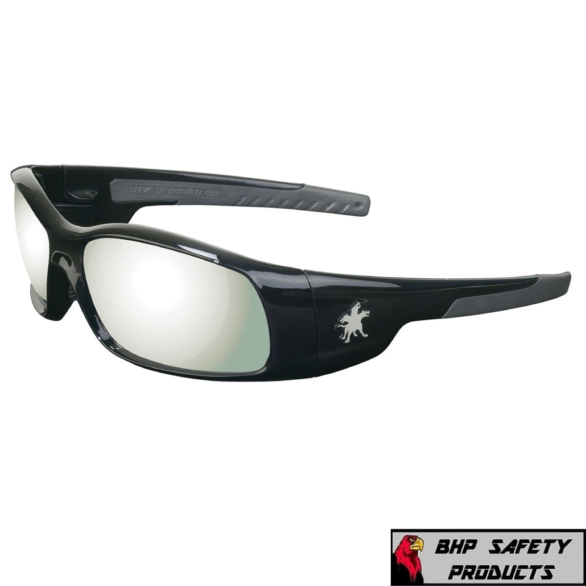 Safety Glasses with Assorted Lens & Frame Colors - ANSI Z87 Protection - 1 Pair