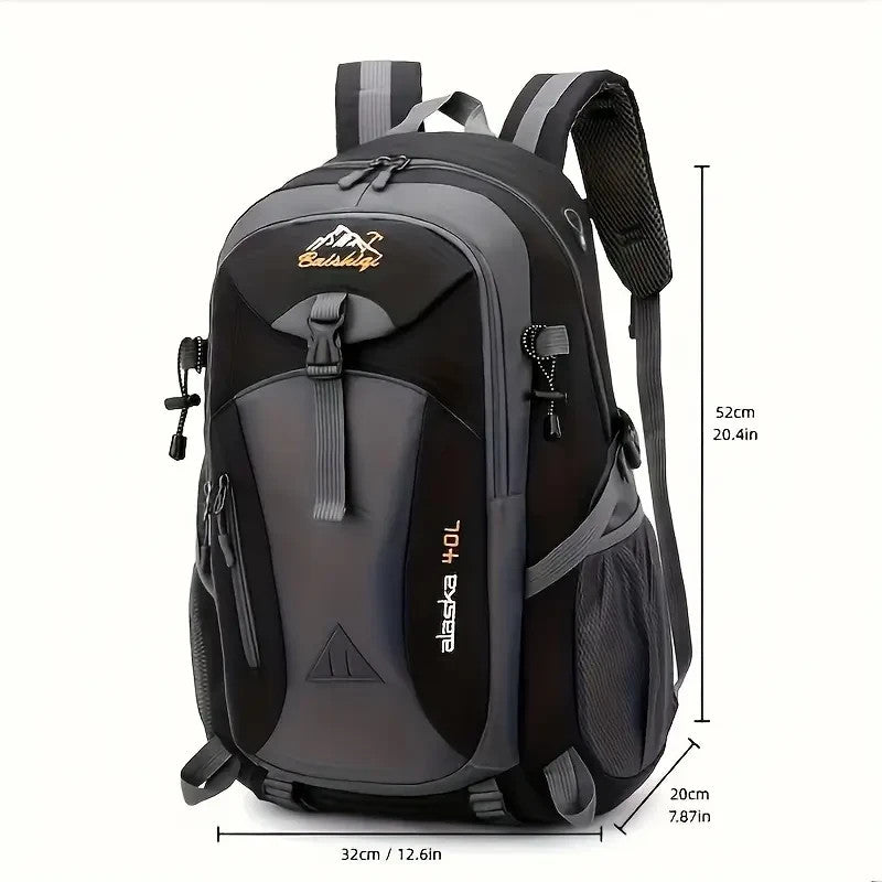 40L Hiking Backpack Large Camping Travel Rucksack Outdoor Daypack