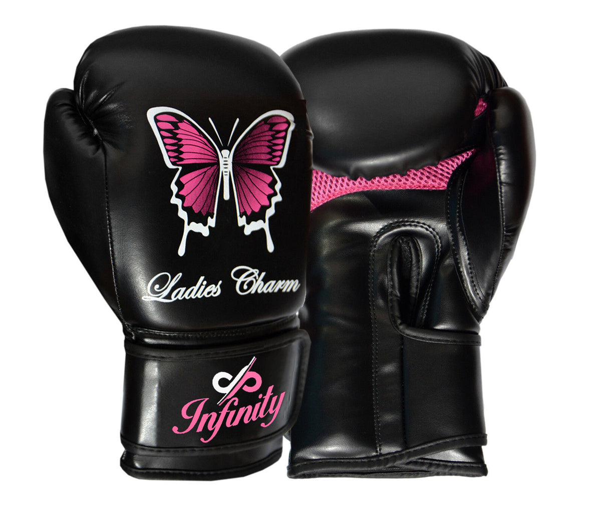 Women's Boxing Gloves MMA Training Punching Mitts Bag Gloves Muay Thai