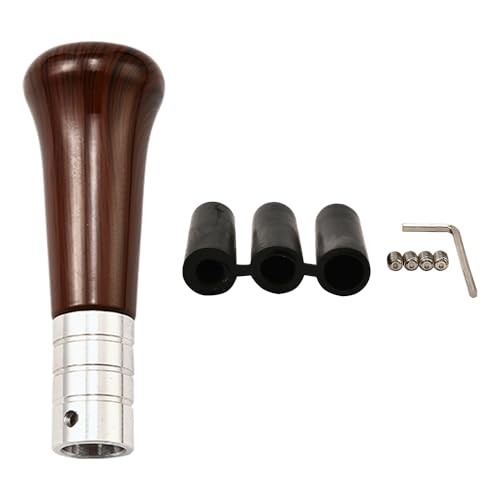 Universal Car Shift Knob with Wood Grain Finish for Manual Transmission