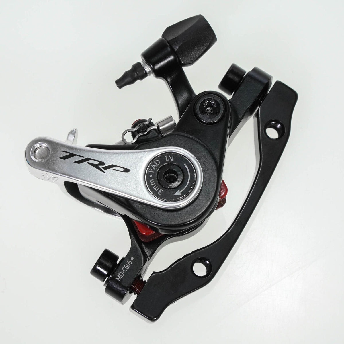 Road Bicycle Mechanical Disc Brake Caliper Pair - Front & Rear, No Rotor