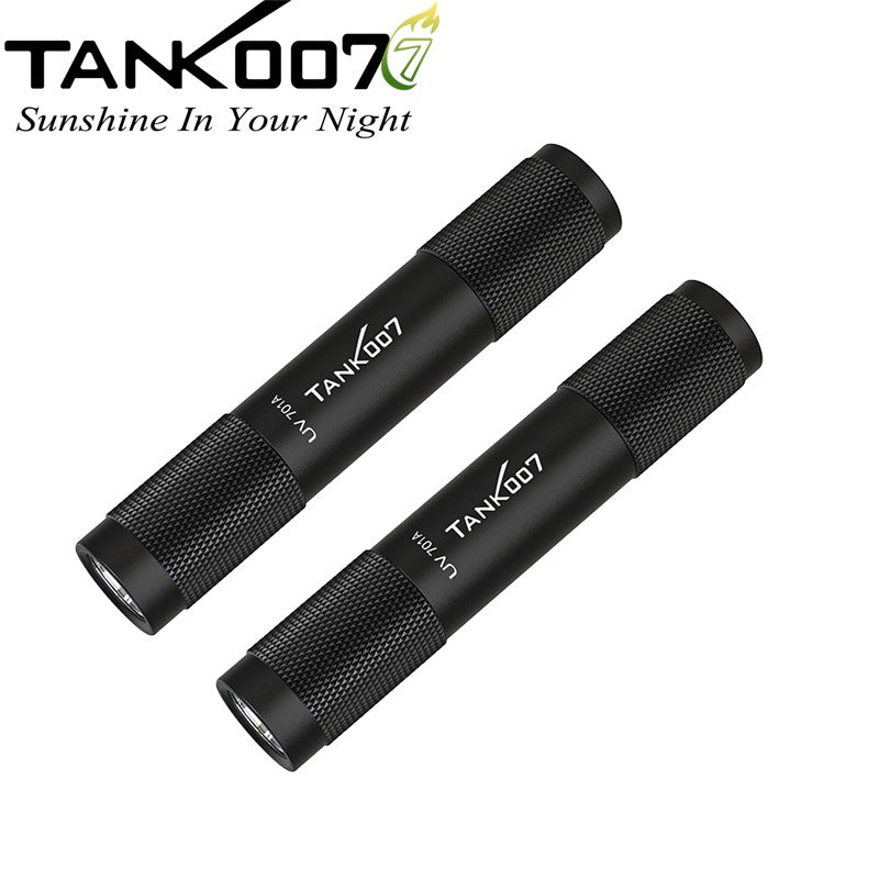 Longwave UV Black Light Flashlight for Mineral Rock Hunting - 1-5x Zoom