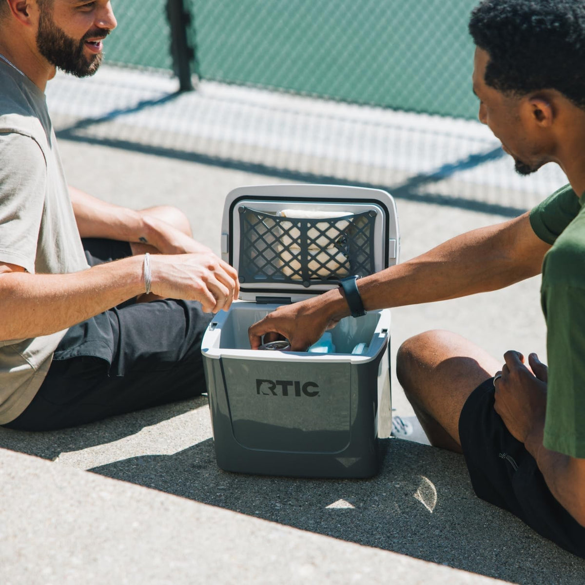 8 Qt Hard-Sided Personal Cooler for 12 Cans - Lightweight Portable Ice Chest