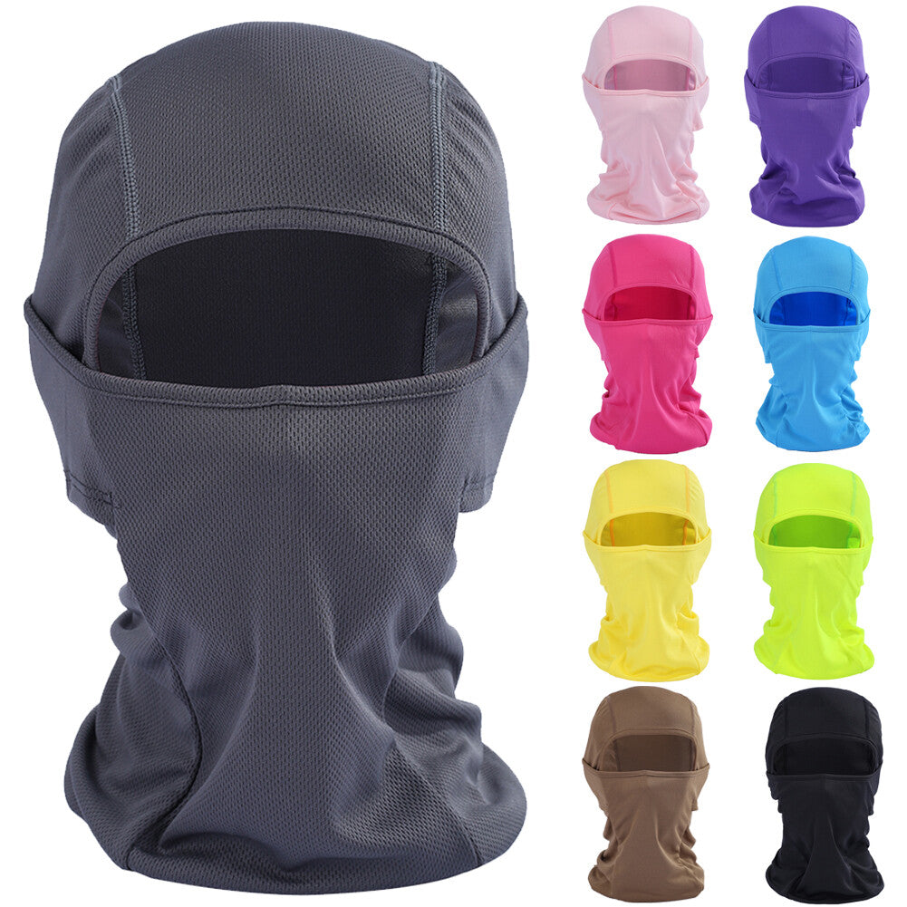 Full Face Motorcycle Cycling Mask Balaclava Headgear - 1/3 Pack