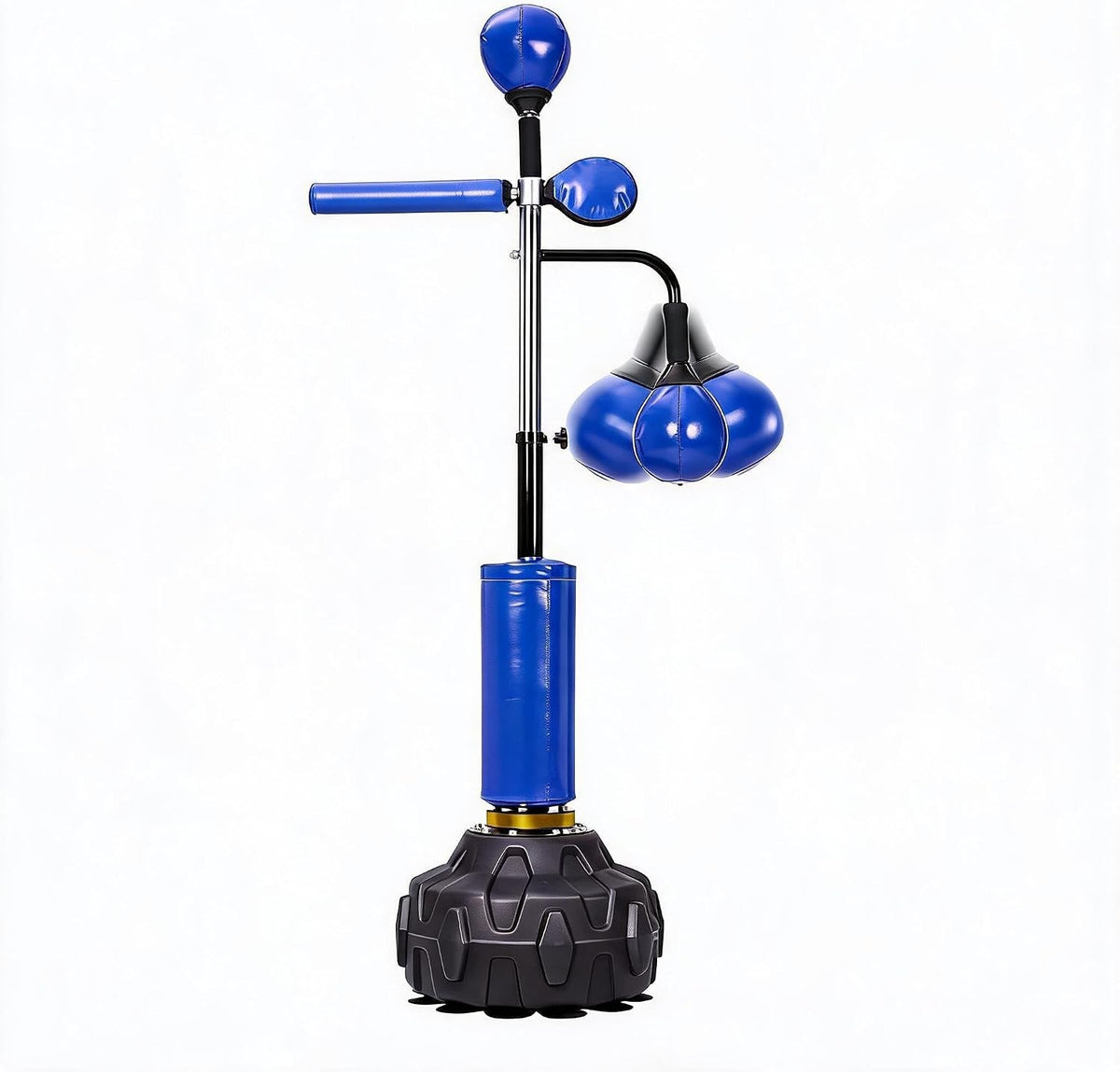 4-in-1 Freestanding Punching Bag Stand for Boxing & Kickboxing Training