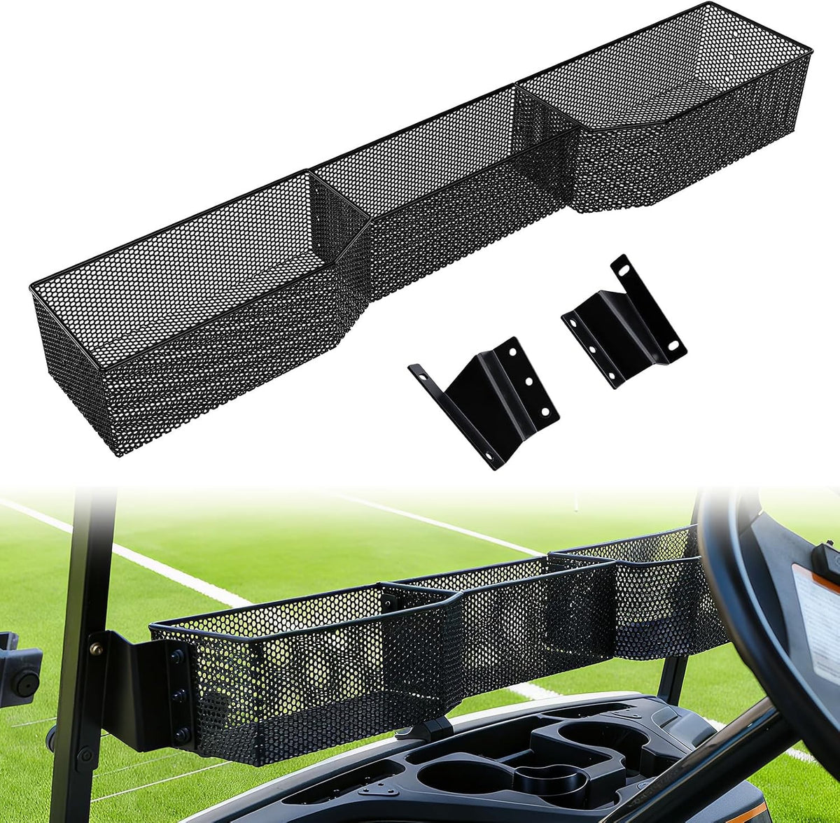 Golf Cart Front Inner Storage Basket for EZGO Yamaha Compatible