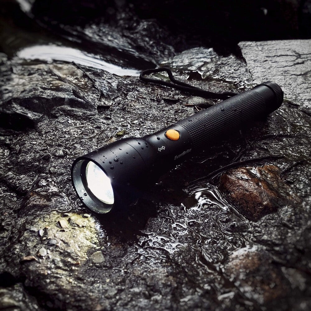 Super Bright LED Tactical Flashlight 900 Lumens with 3 Modes, Focus Zoom, Durable Aluminum Body