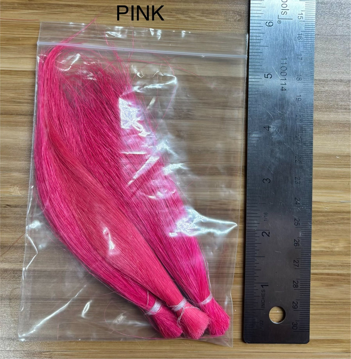 Faux Bucktail Synthetic Deer Tail Hair for Fly Tying - Rock Wool Material