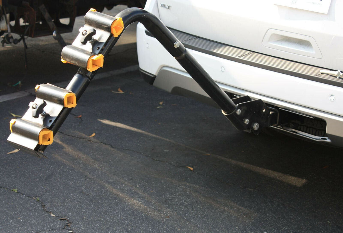 Adjustable 2-4 Bike Hitch Mount Carrier Rack for SUV & Trailer Receivers