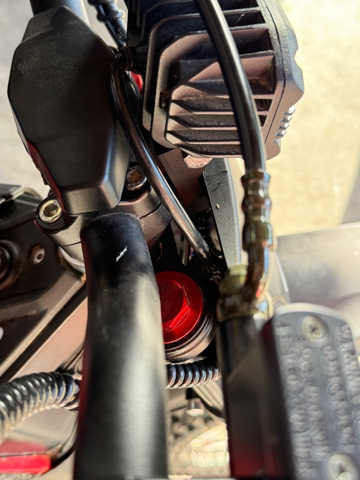 Yozma In10 Headlight Mount Bracket Upgrade - Reinforced M8 Fix