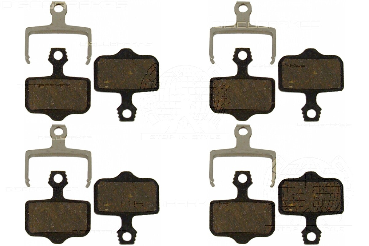 Bike Brake Pads Set for SRAM Avid Level Stealth & Force 2-Piece Calipers