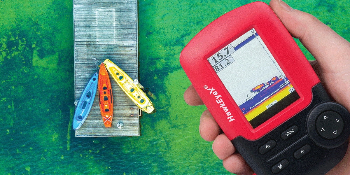 Handheld Fish Finder with HD Color Display - FishTrax 1C