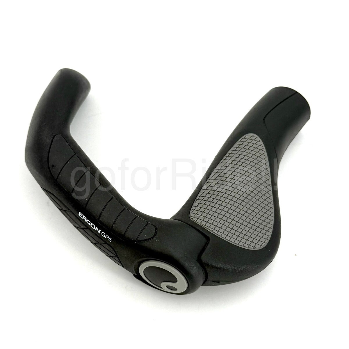 Ergon GP5 Large Lock-On Bike Grips for Touring & E-Bikes Black/Gray