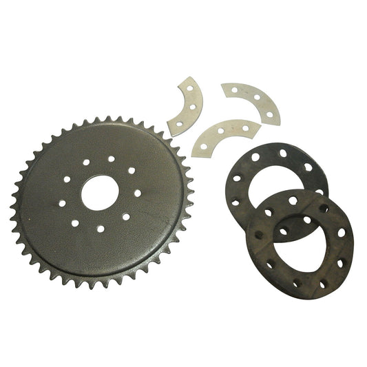 44 Tooth 9 Hole Rear Sprocket Kit for 49cc-80cc Motorized Bicycle