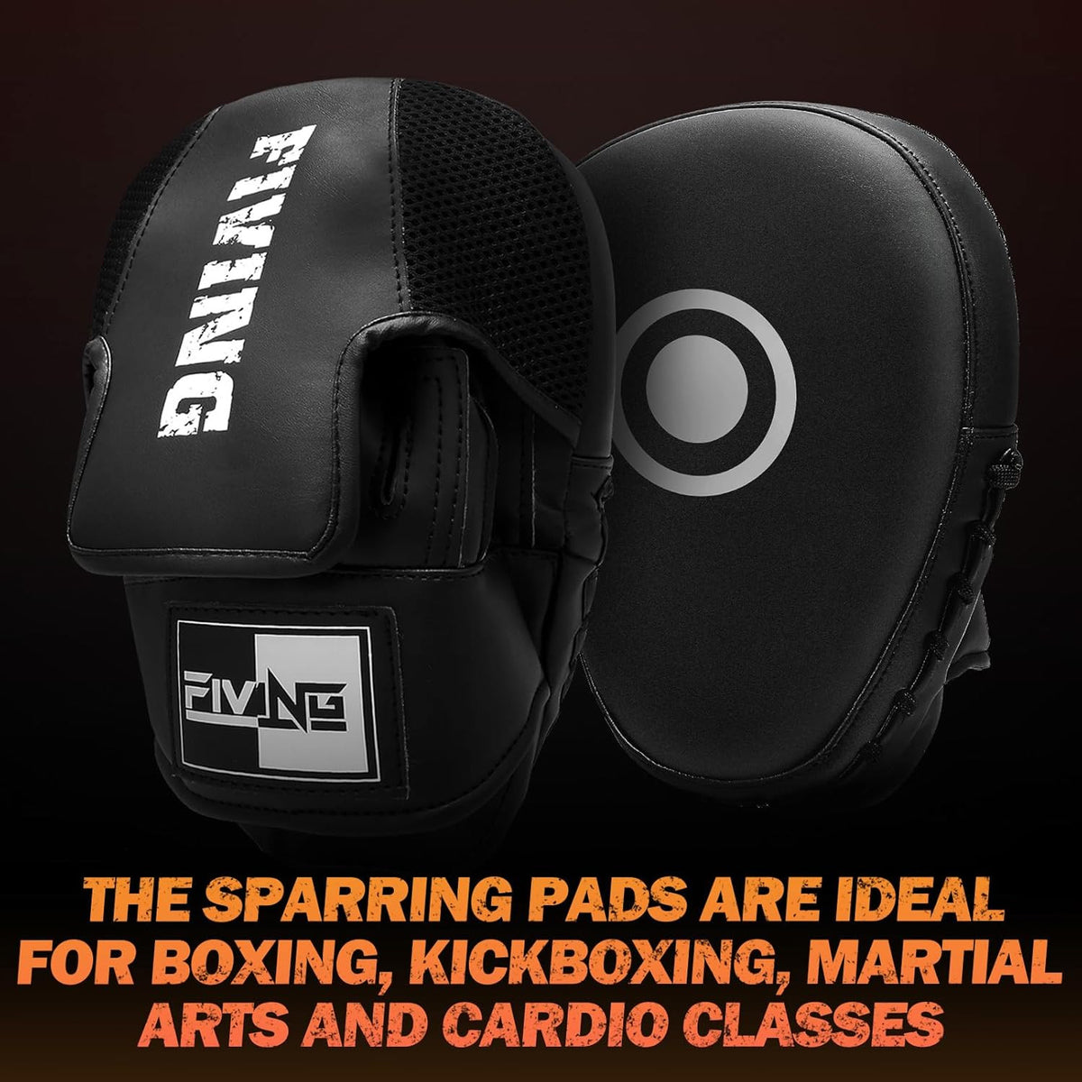 Leather Boxing Pads for Men Women Kids Focus Mitts Martial Arts Training Equipment
