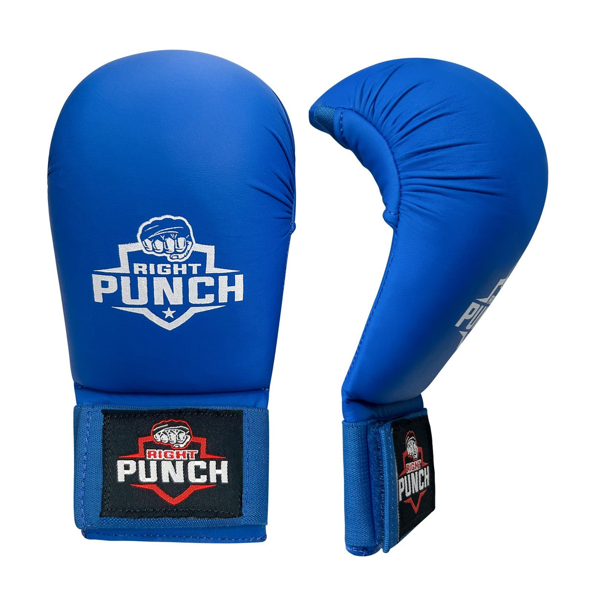 Karate Sparring Gloves for Training & Combat - PU Leather, Lightweight & Durable