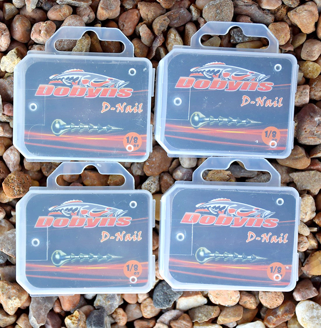 Fishing Nail Weights Set of 4 Packages 15/ea 1/8 oz Saltwater & Freshwater Tackle