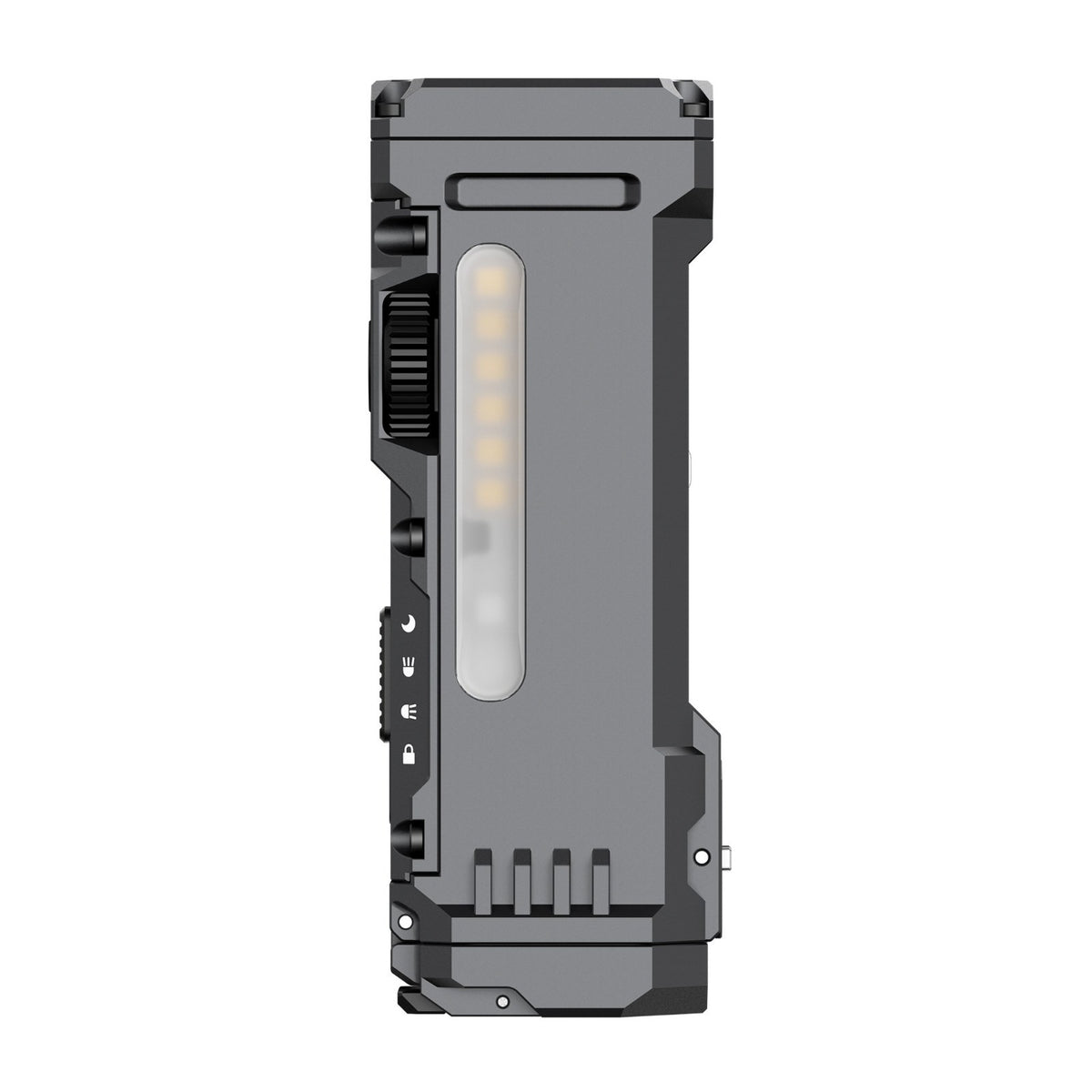 Rechargeable Tactical EDC Flashlight 1500 Lumens Compact USB-C