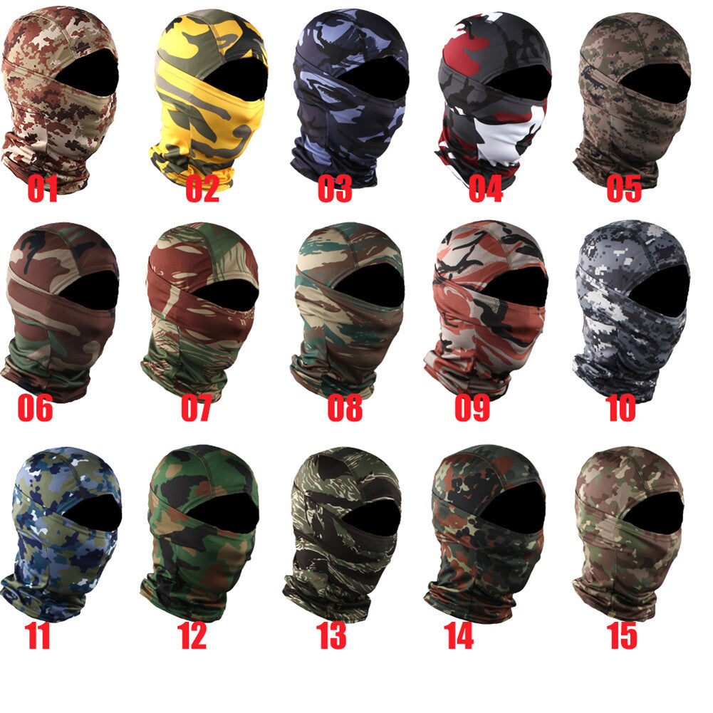 Full Face Mask Balaclava Hood for Cycling, Hunting, Skiing & Outdoor Activities