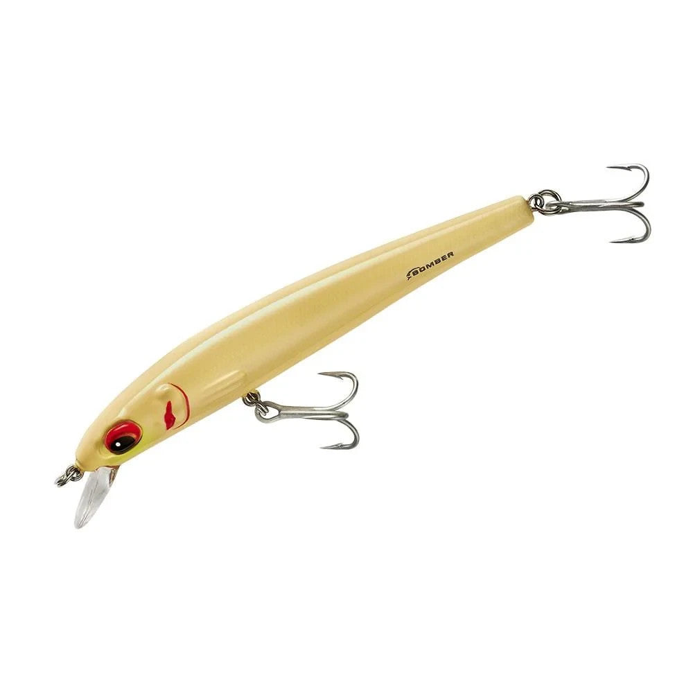 Saltwater Crankbait Fishing Lure Set - Long Shot Minnow Bone 6" - 3 Pack
