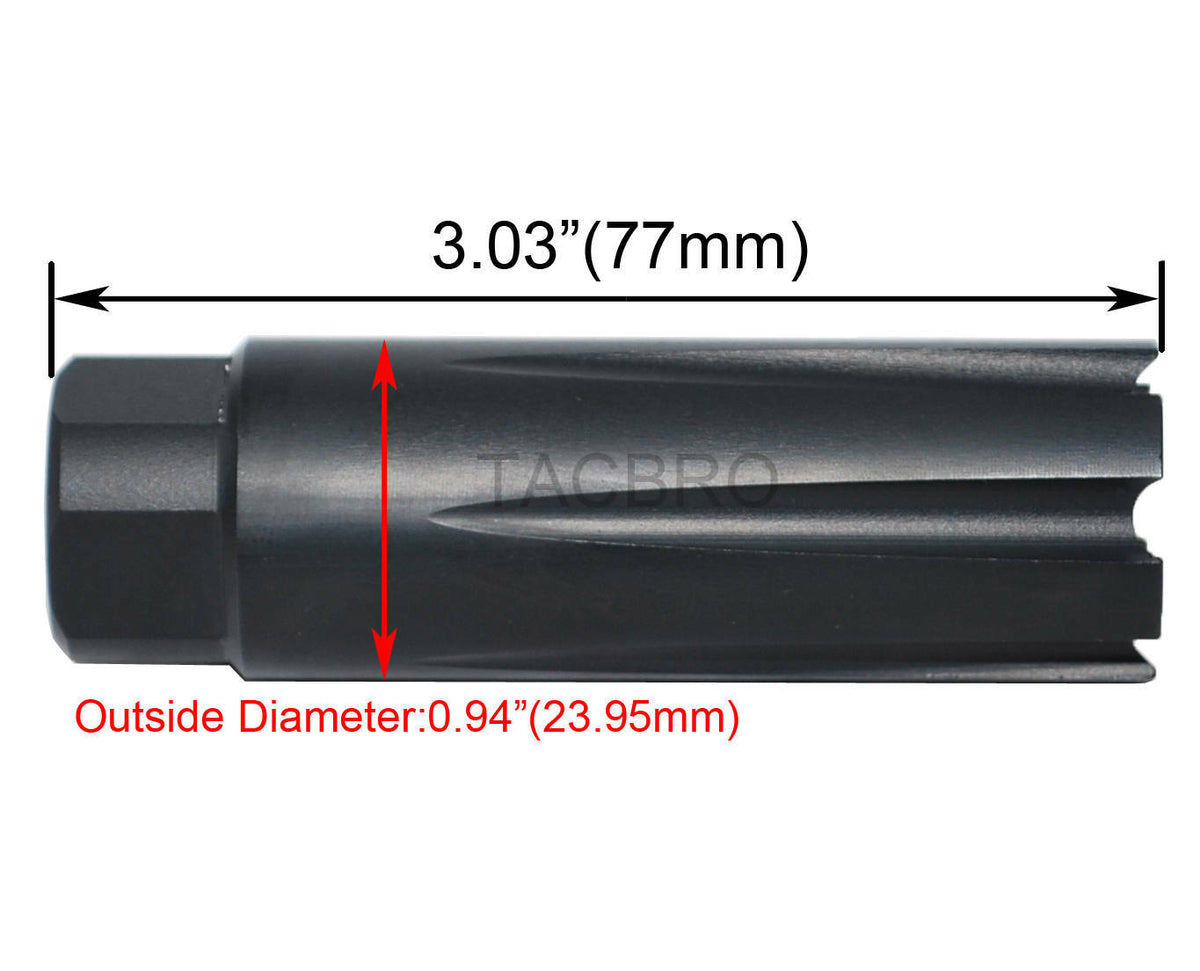 Lightweight 223 Linear Compensator 1/2x28 Thread for .223/.22LR