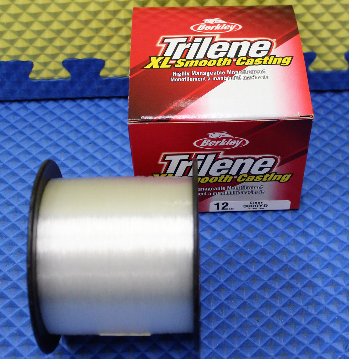 Heavy Duty Monofilament Fishing Line Bulk Spool - Clear, Multiple Weights Available