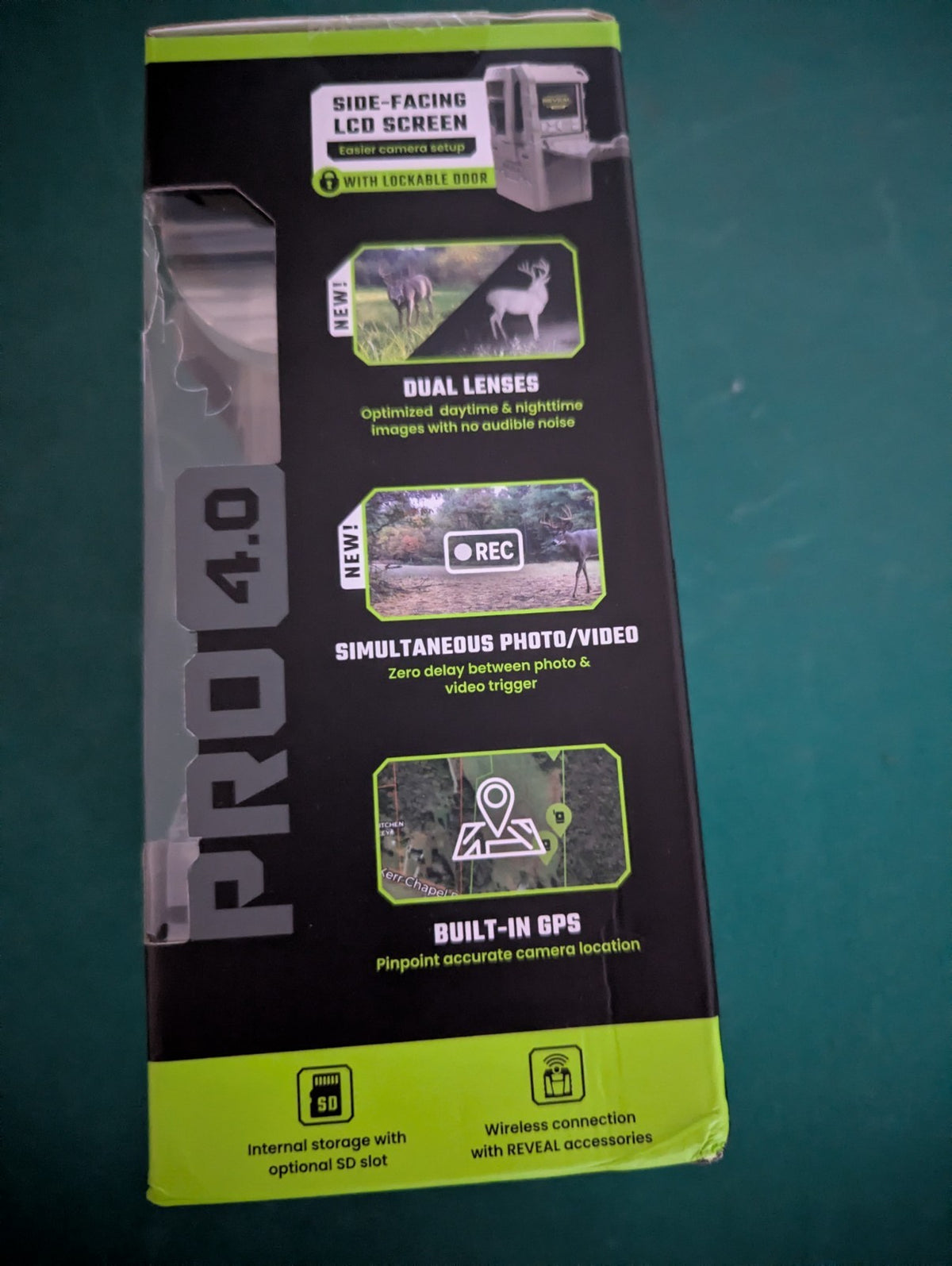 Trail Camera with 4K Photos, Live View, GPS & Wireless Connectivity