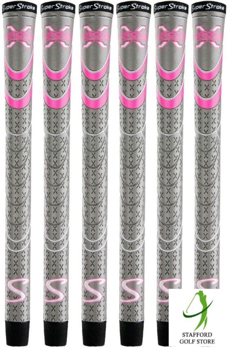 Golf Grip Set - Super Stroke Cross Comfort Undersize, Standard, Midsize & Jumbo