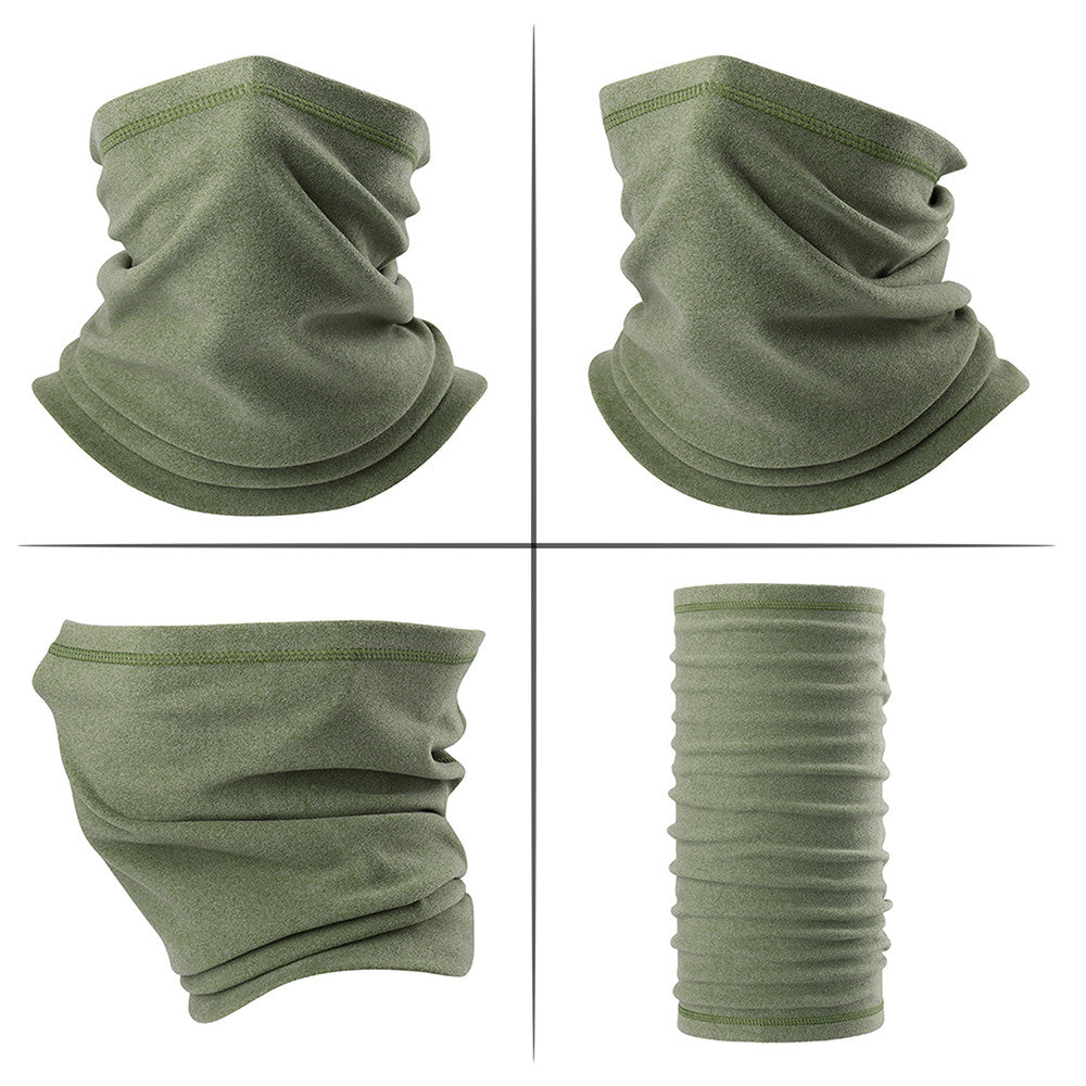 Winter Windproof Fleece Neck Gaiter Face Mask Scarf for Cold Weather