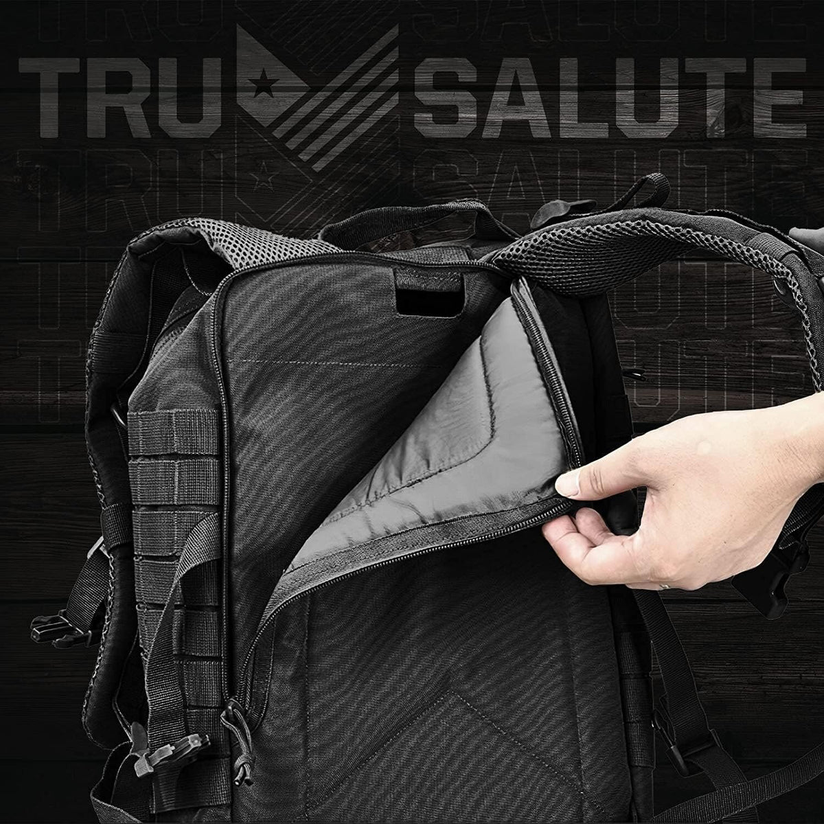 Military Tactical Backpack 30L-70L Large Outdoor Assault Pack with Molle Webbing