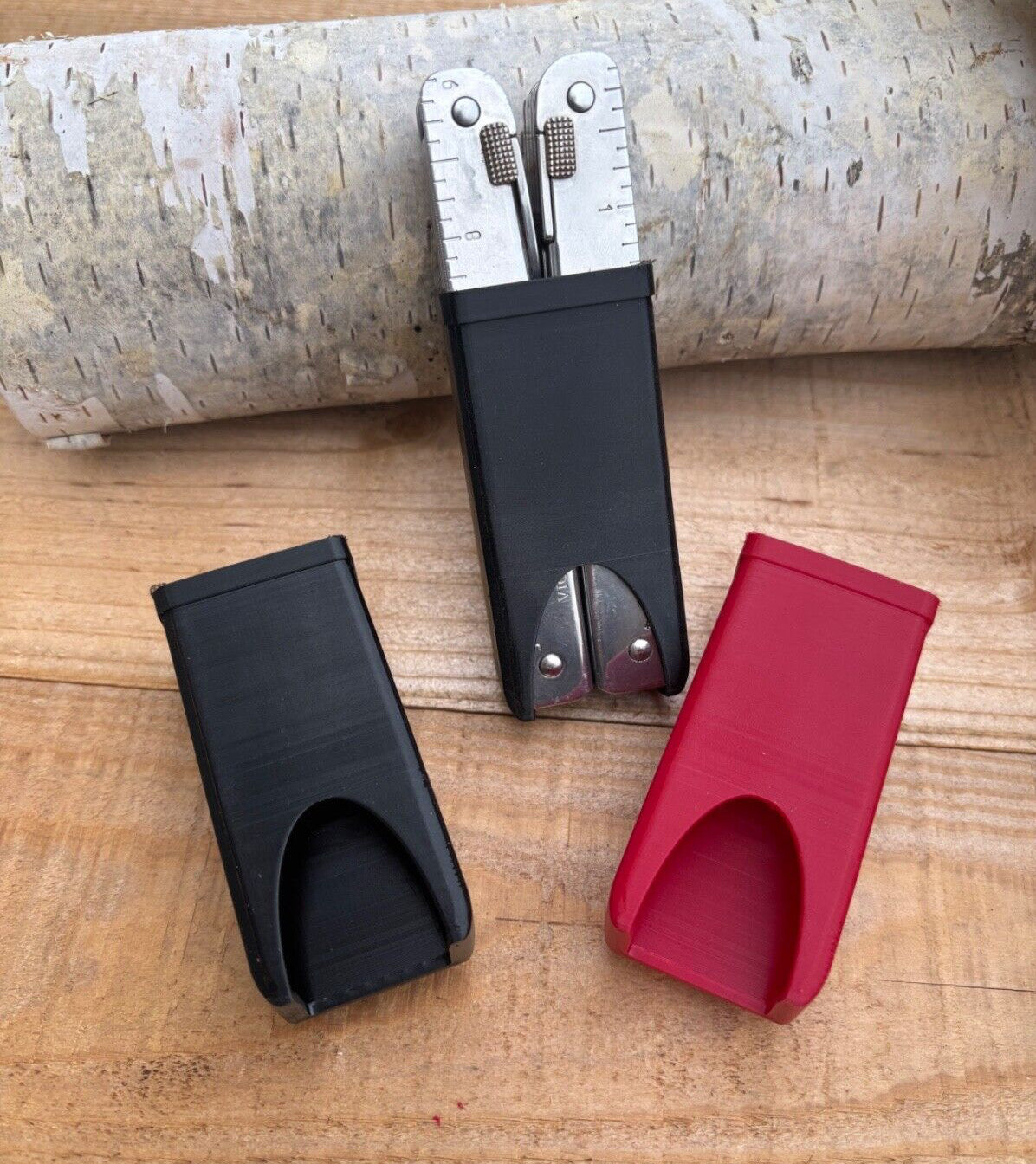Belt Sheath for Victorinox Swiss Tool Multi-Tool - Gray, Slim, Snug Fit