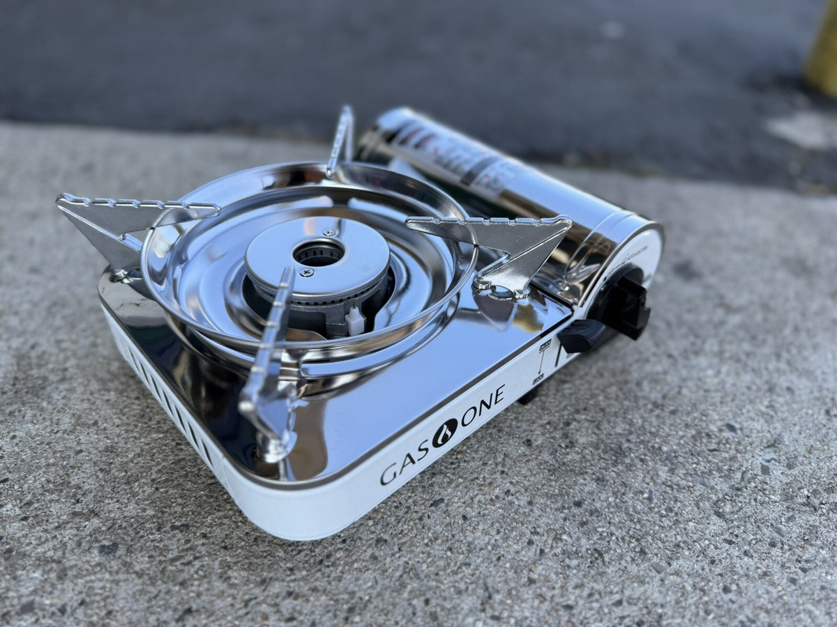 Portable Gas Stove 7650 BTU Single Burner Camping Cooking Stove