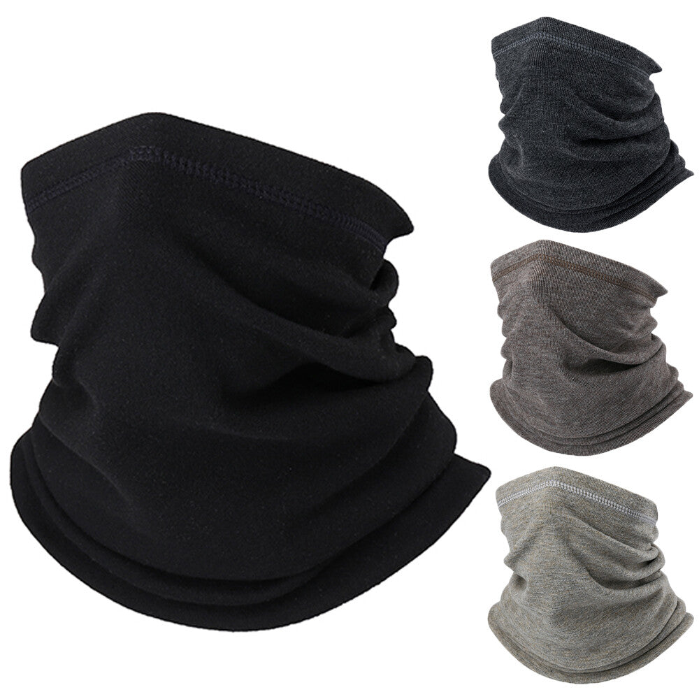 Unisex Fleece Neck Warmer Gaiter for Winter Outdoor Sports and Cycling