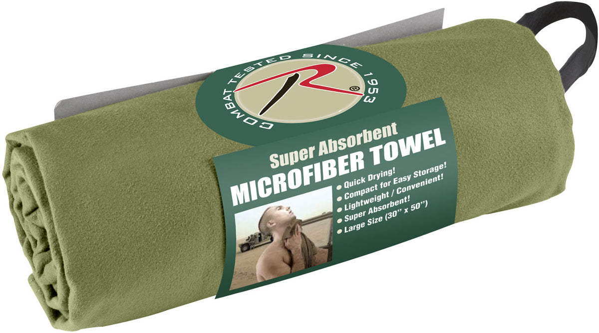 Microfiber Quick Dry Towel - Lightweight, Absorbent, Packable for Travel & Outdoor Use