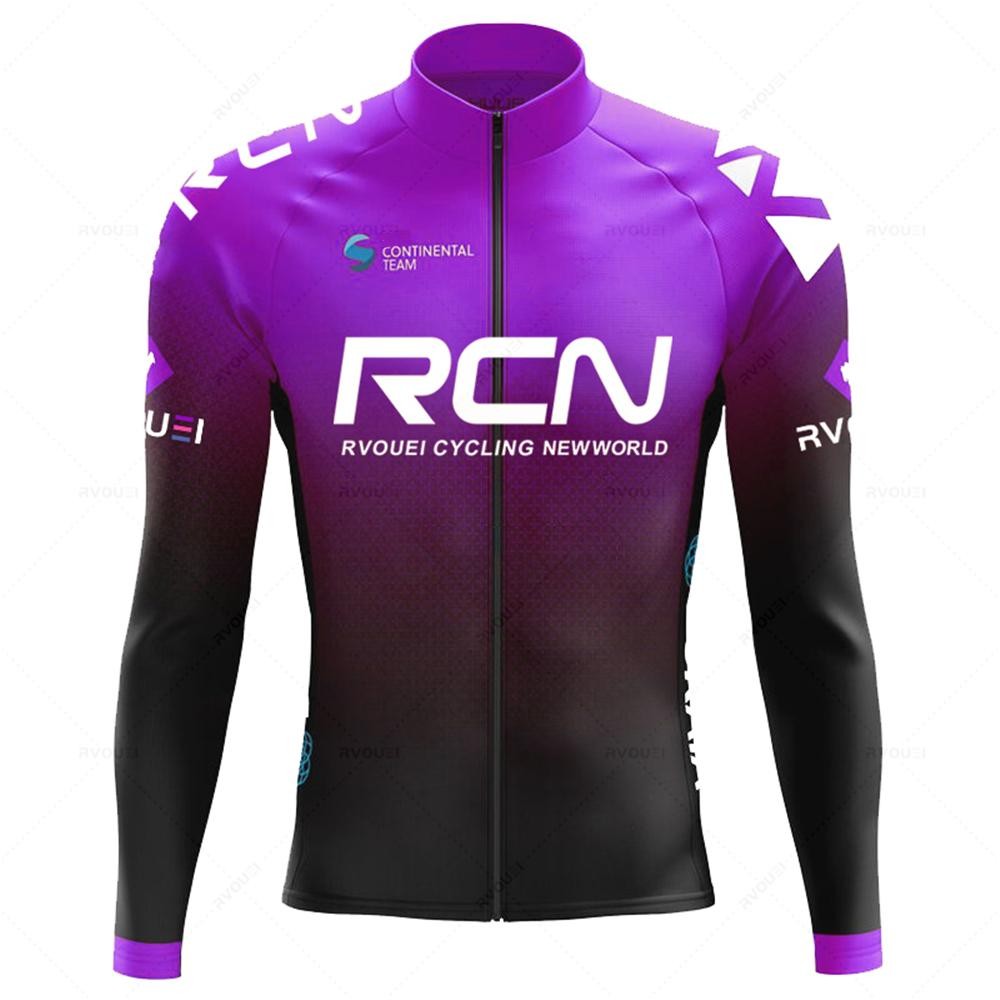 Unisex Cycling Jersey Set with Long Bib Pants for MTB Road Bike