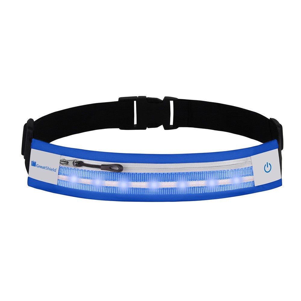 Waterproof LED Sport Waist Belt Pouch for Running & Outdoor Activities