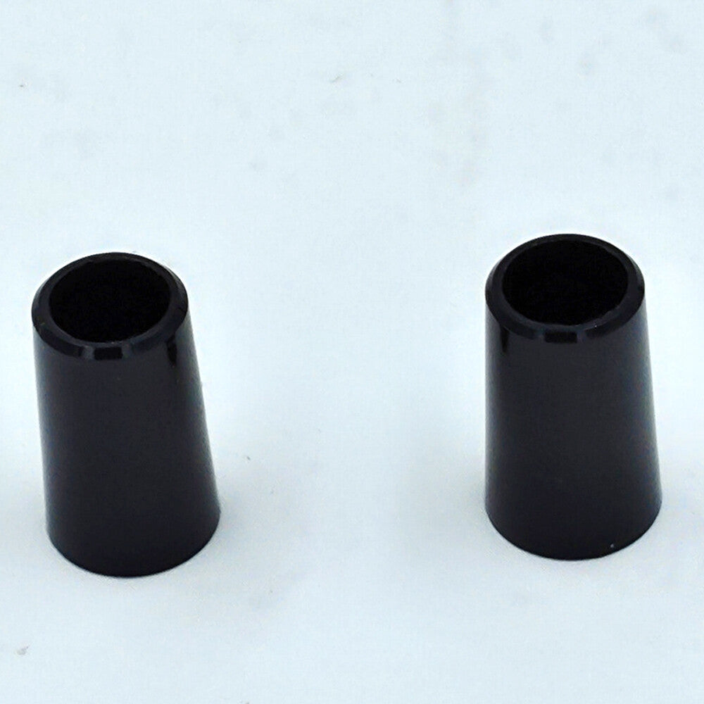 Golf Ferrules Black Taper Tip Set - Fits Steel Clubs .355 Diameter