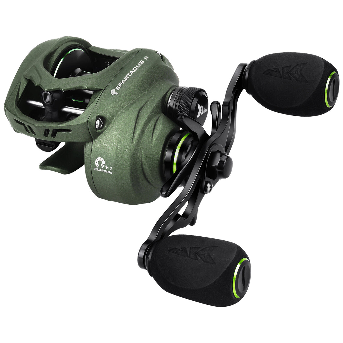 Baitcasting Fishing Reel 7.2:1 Gear Ratio Left-Handed Saltwater Reel