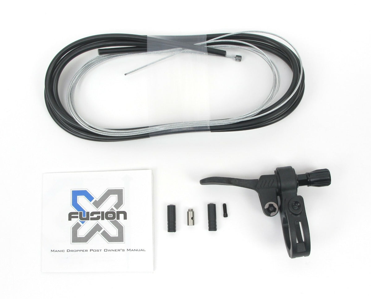 X-Fusion Manic Dropper Seatpost 31.6mm 100mm Travel Internal Remote