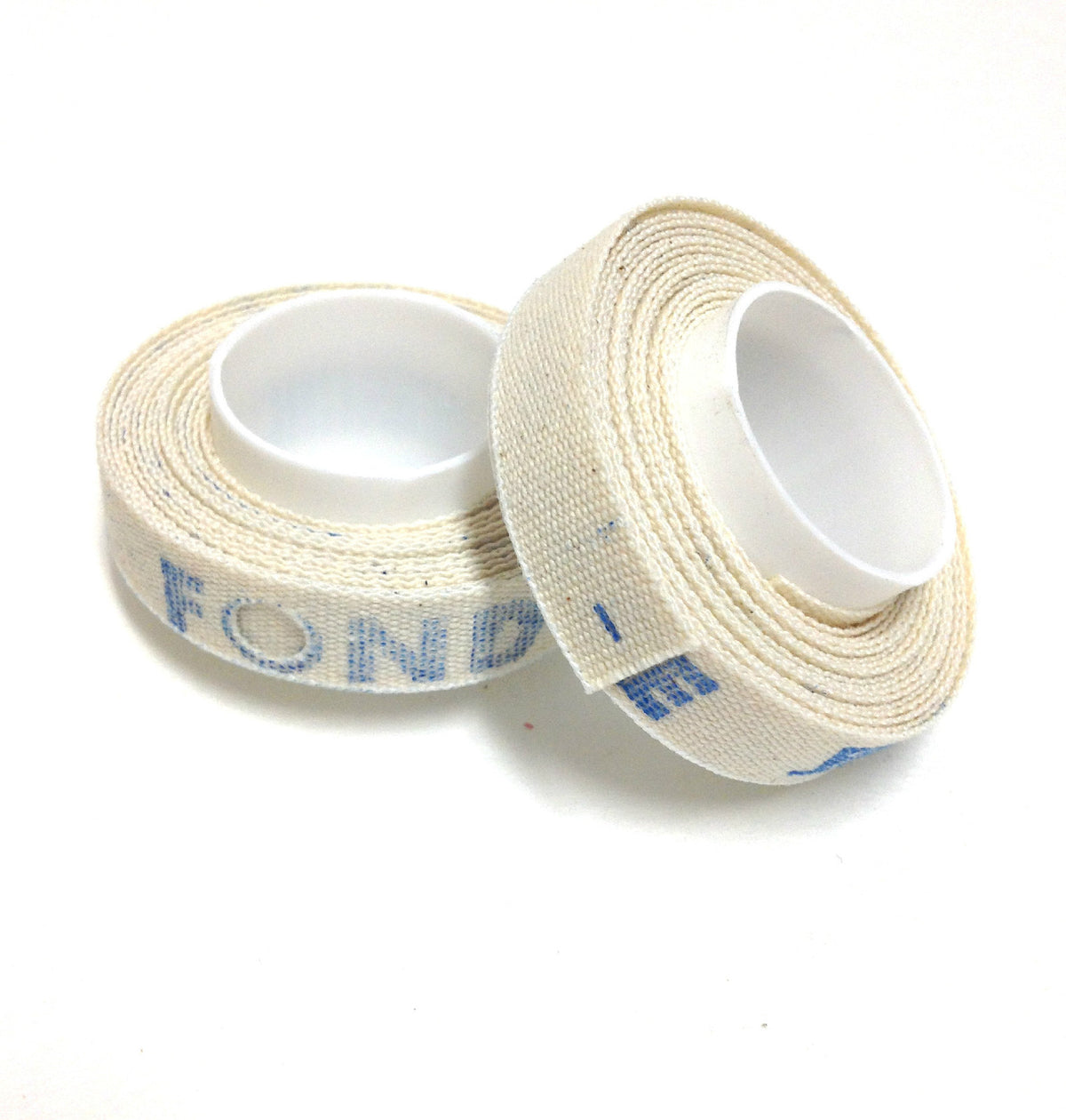 Velox Cotton Bicycle Rim Tape - 10mm Width, 2 Rolls for Road Bikes